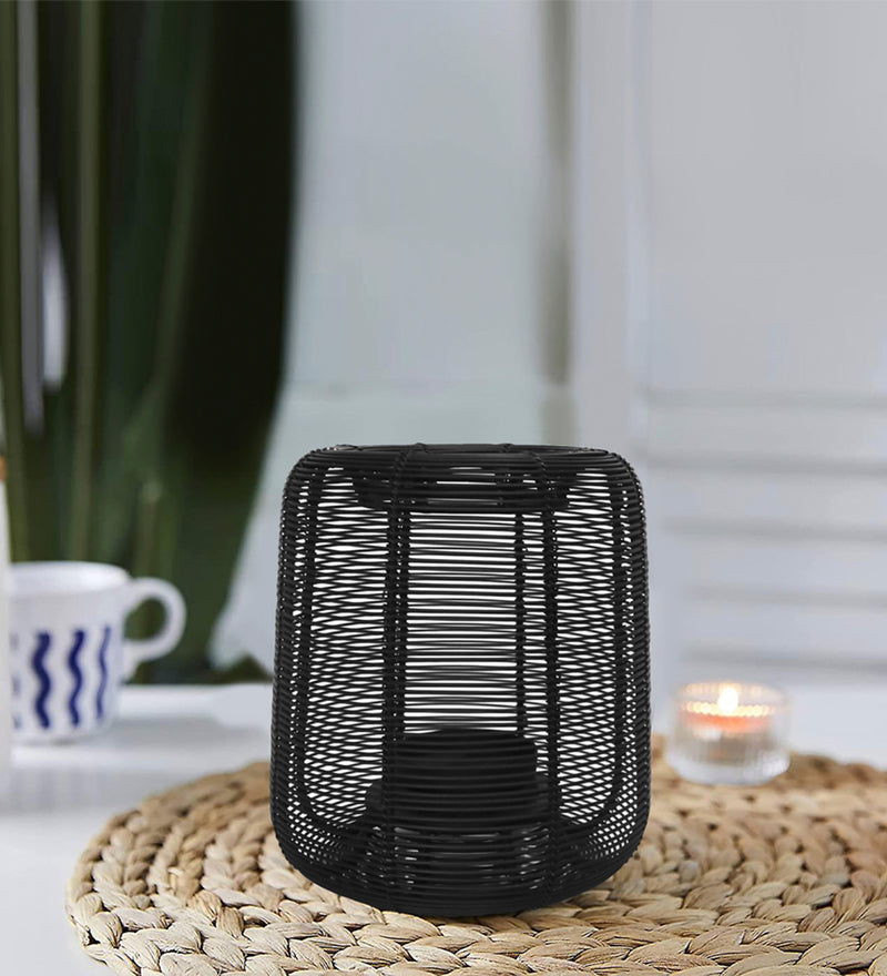 Metal Round Wire Lantern For Home Décor