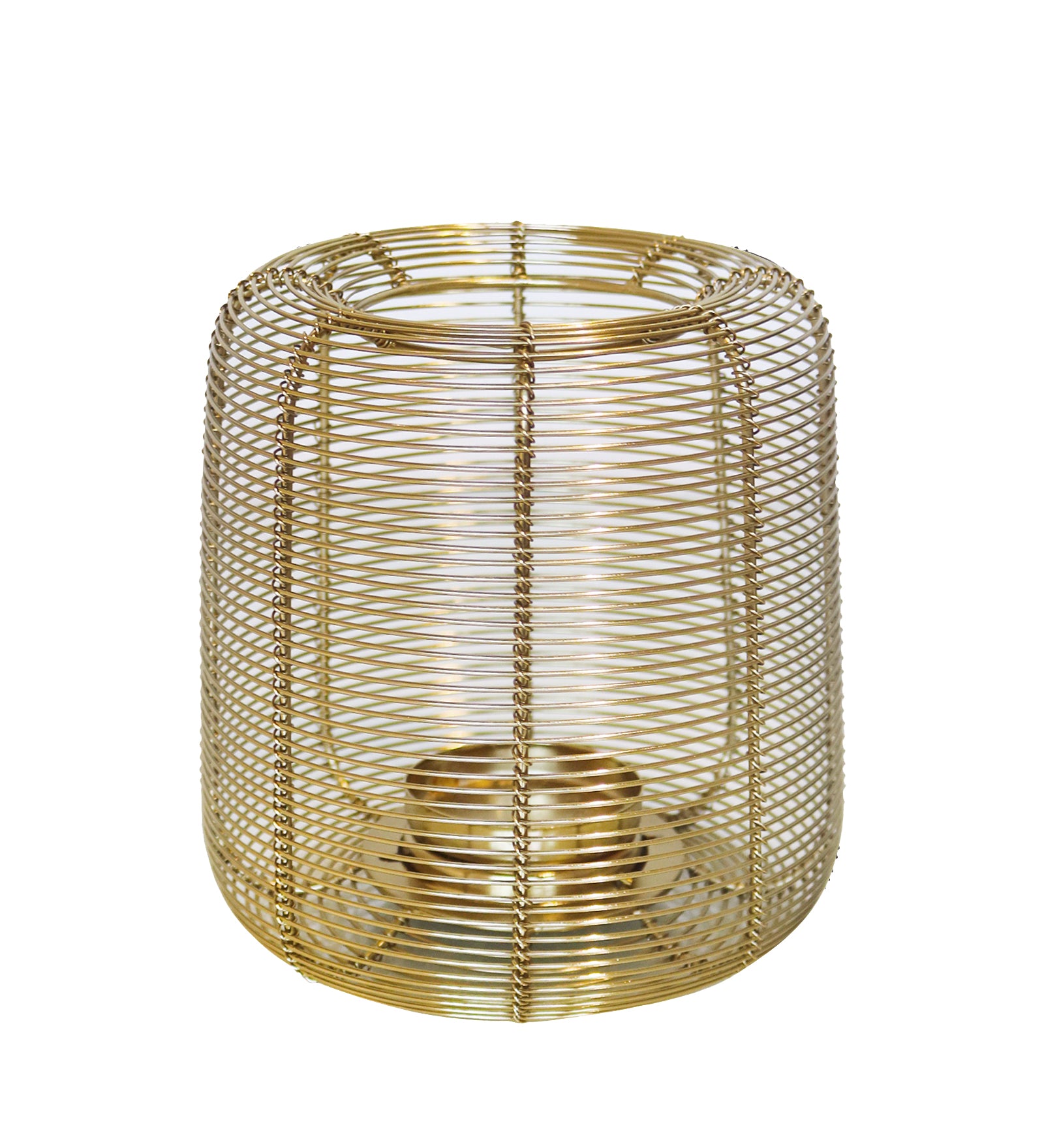 Metal Round Wire Lantern For Home Décor
