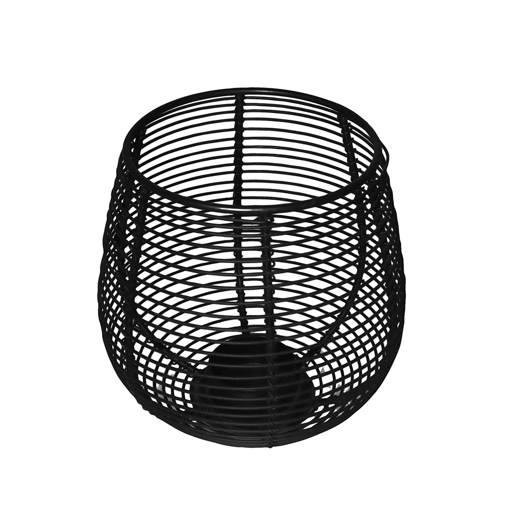 Metal Round Wire Lantern For Home Decor