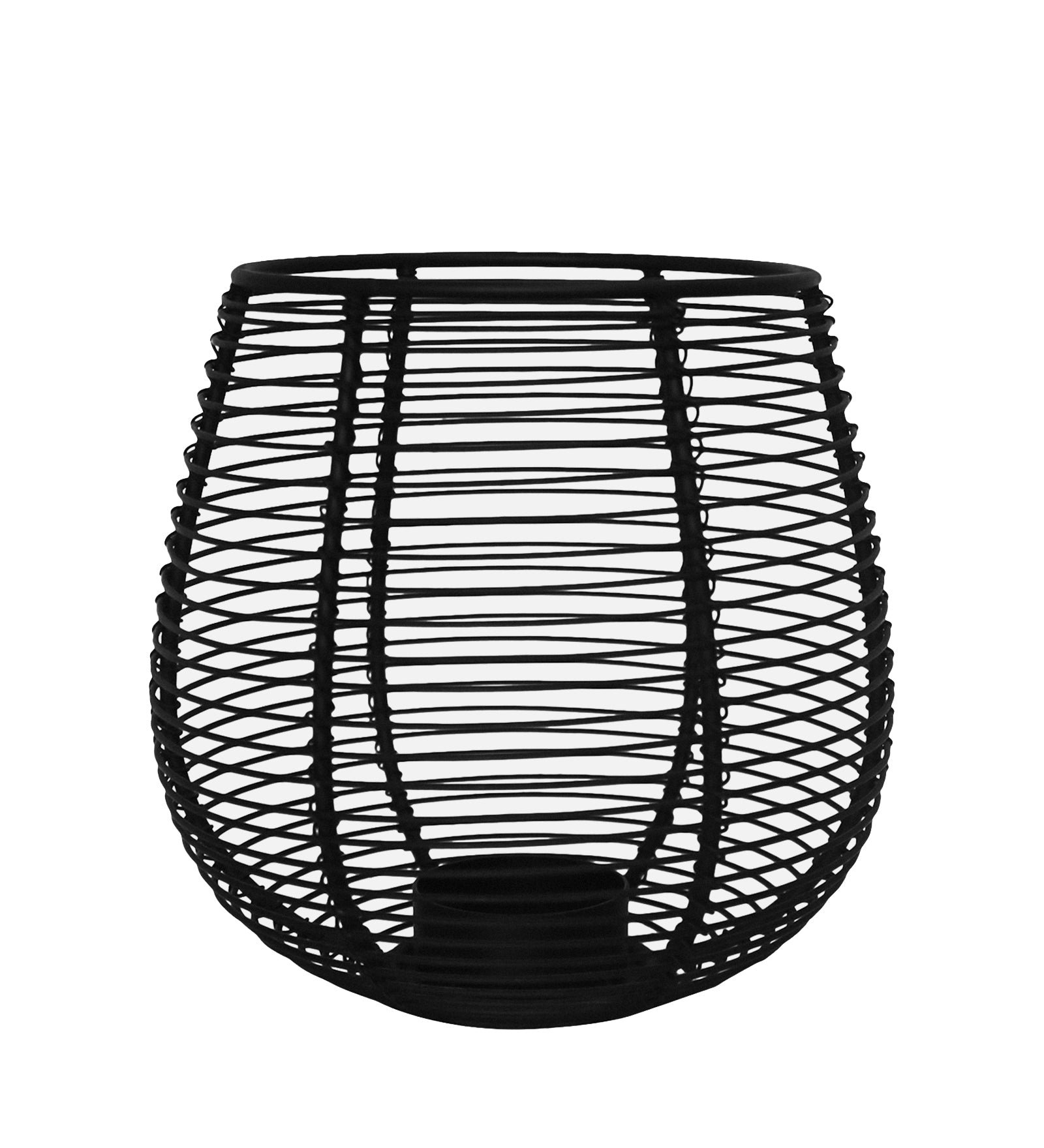 Metal Round Wire Lantern For Home Décor