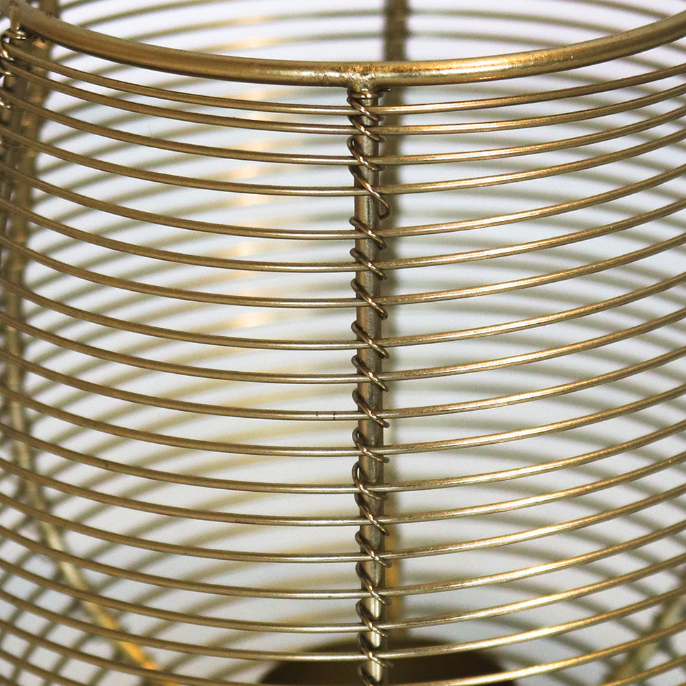 Metal Round Wire Lantern For Home Decor