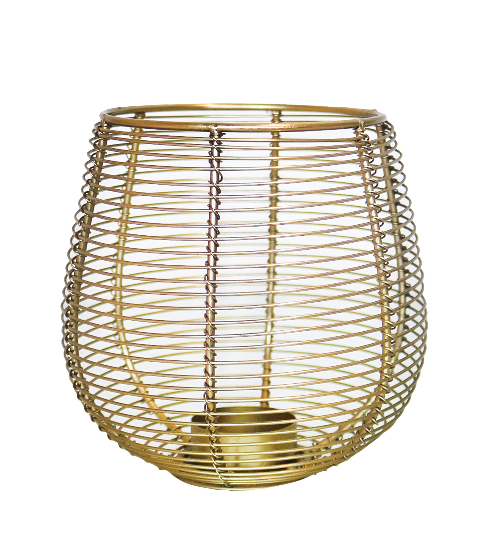Metal Round Wire Lantern For Home Décor