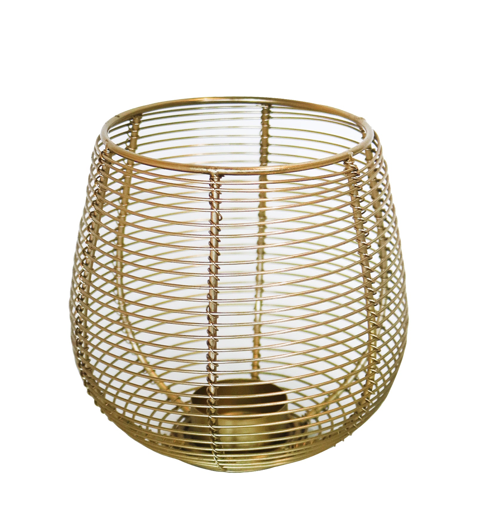 Metal Round Wire Lantern For Home Décor