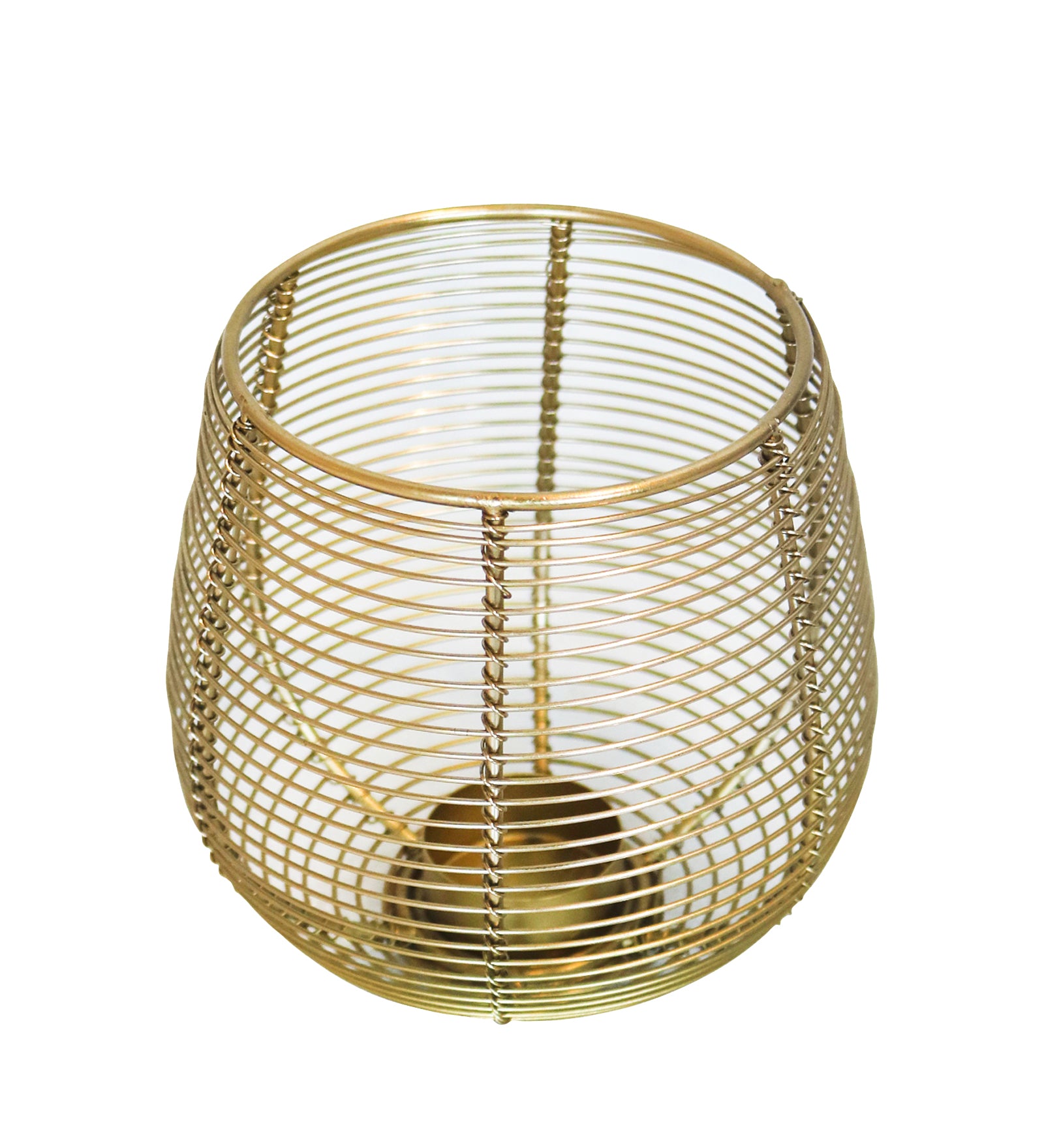 Metal Round Wire Lantern For Home Décor