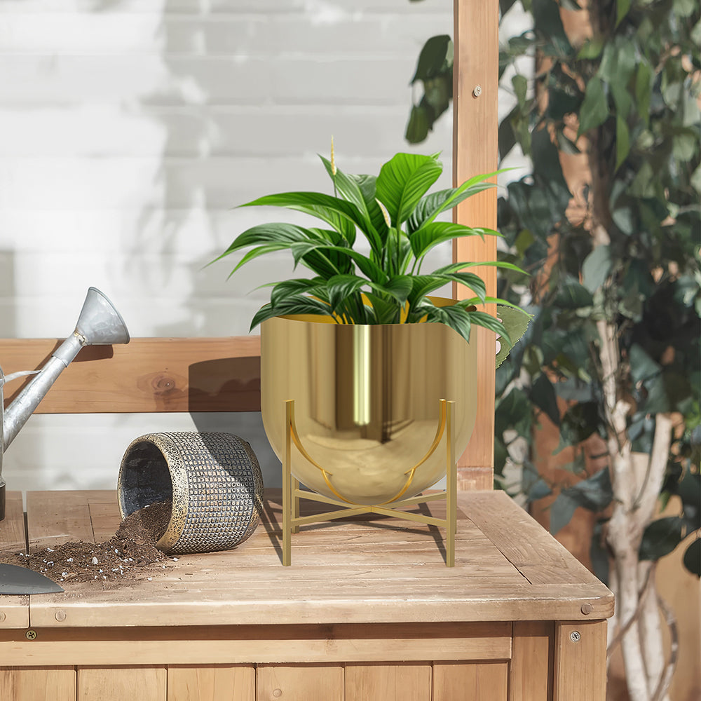 Iron Planter For Indoor And Outdoor Décor
