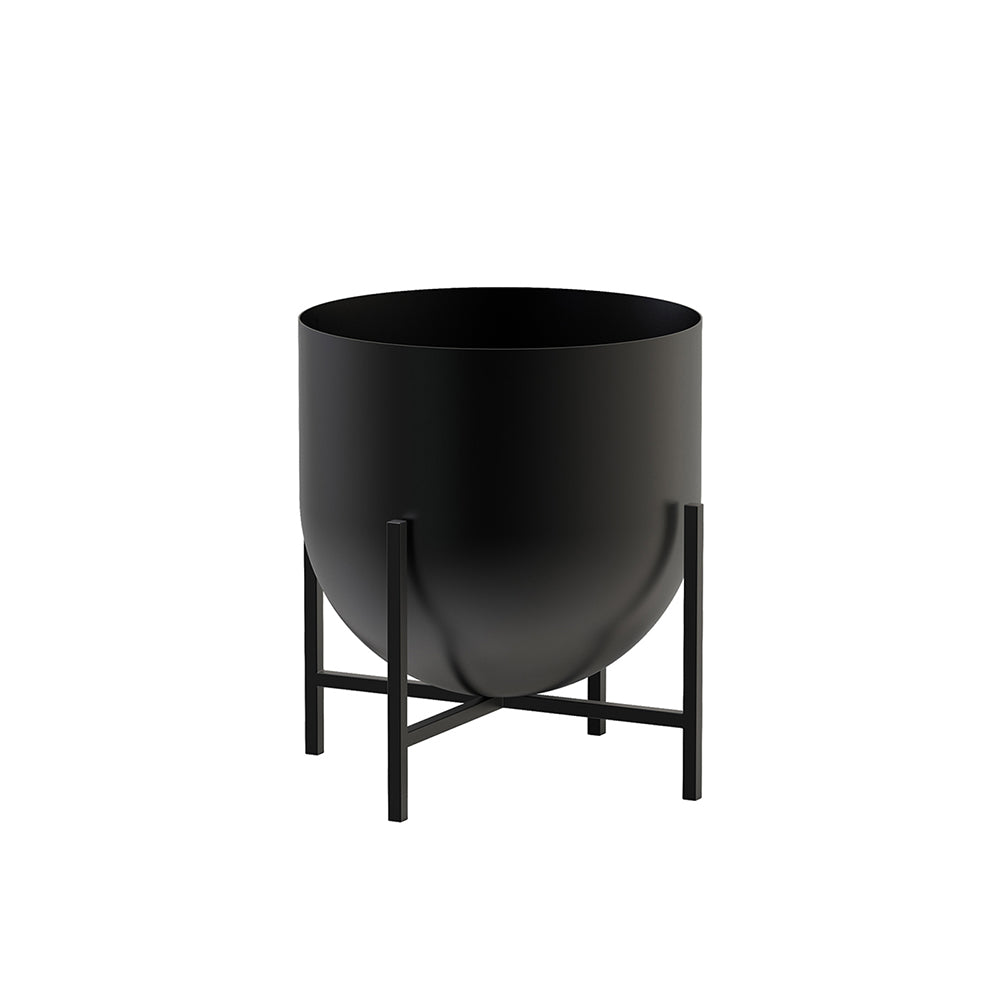 Iron Planter For Indoor And Outdoor Decor.