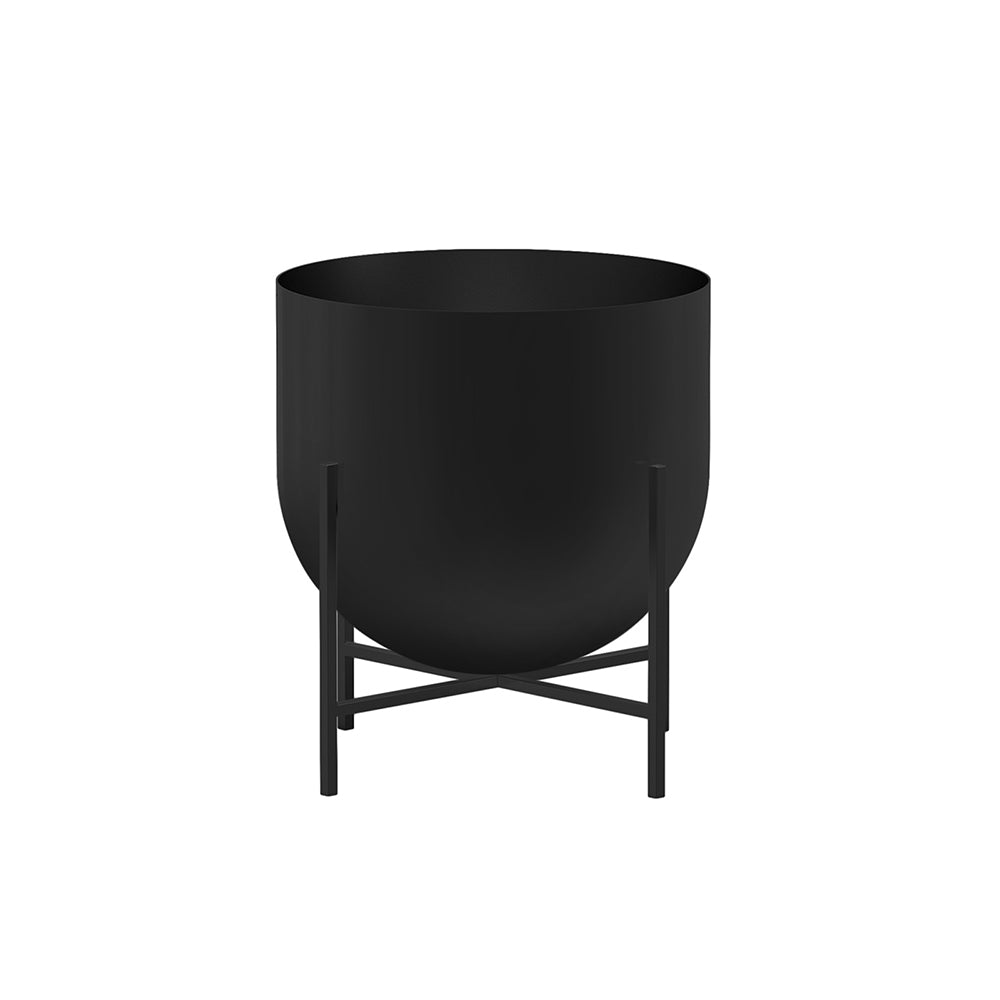 Iron Planter For Indoor And Outdoor Decor.