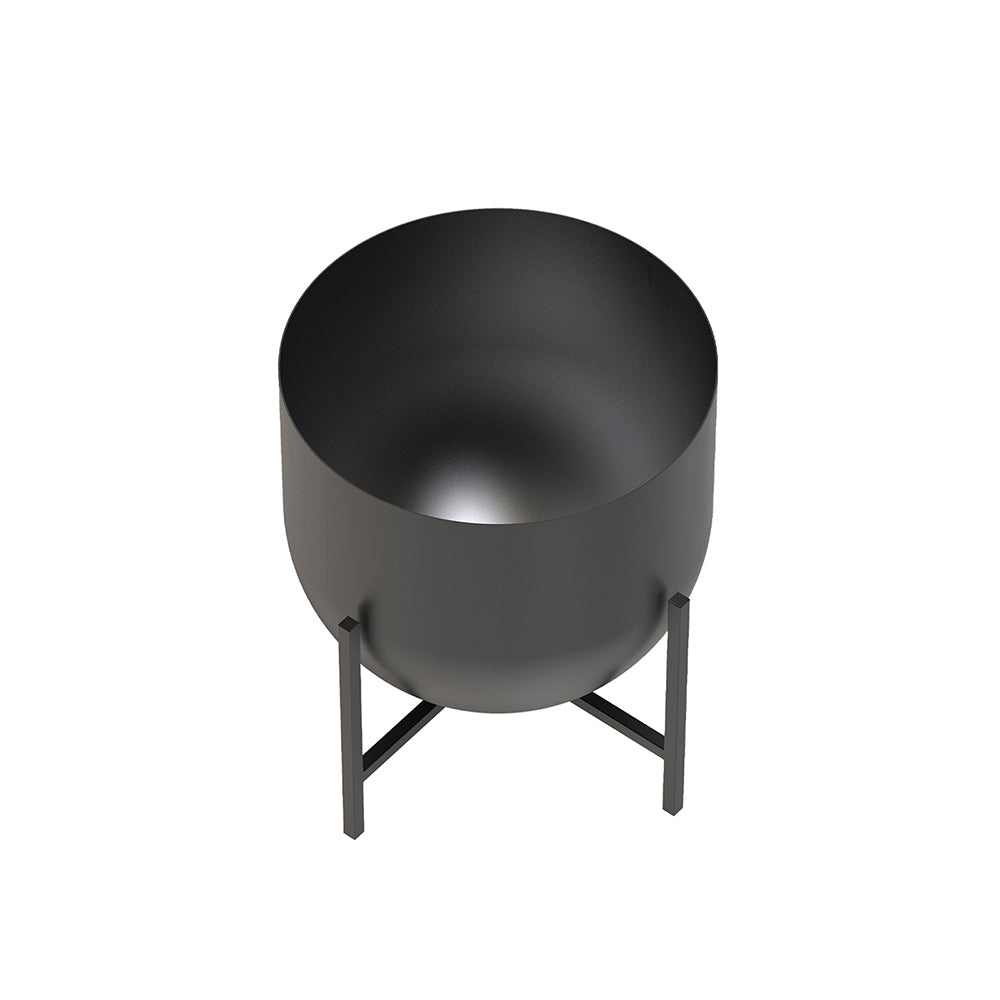 Iron Planter For Indoor And Outdoor Decor.