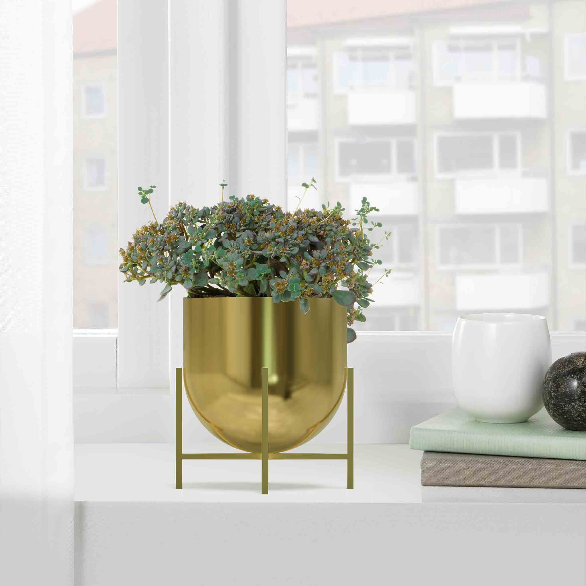 Iron Planter For Indoor And Outdoor Décor