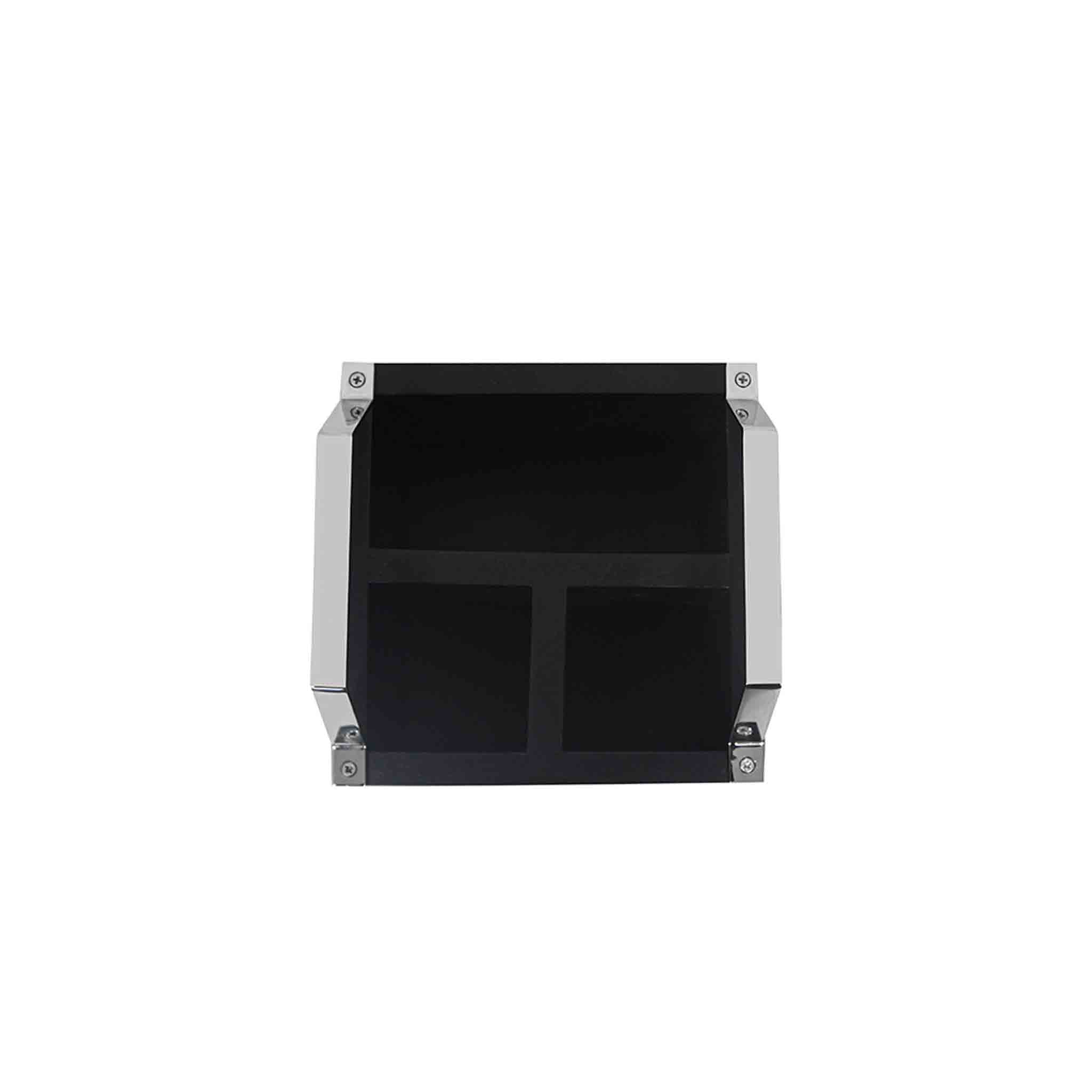 Wooden Cutlery Holder With Metal Handle For Dining Room, Kitchen And Desk