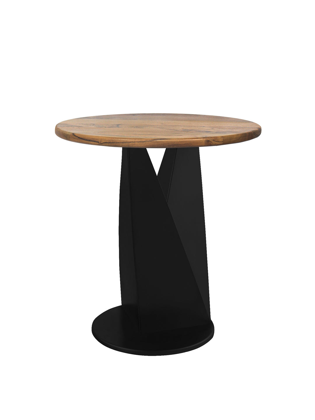 Iron Side Table with wooden Top For Home, Kitchen, Living Room And Office