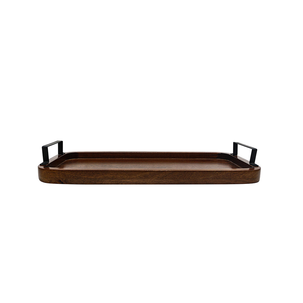Wooden Serving Tray - Black