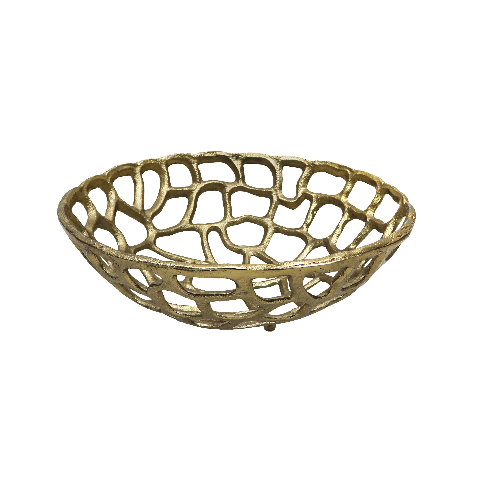 Aluminium Fruit & Vegetable Basket (Gold)
