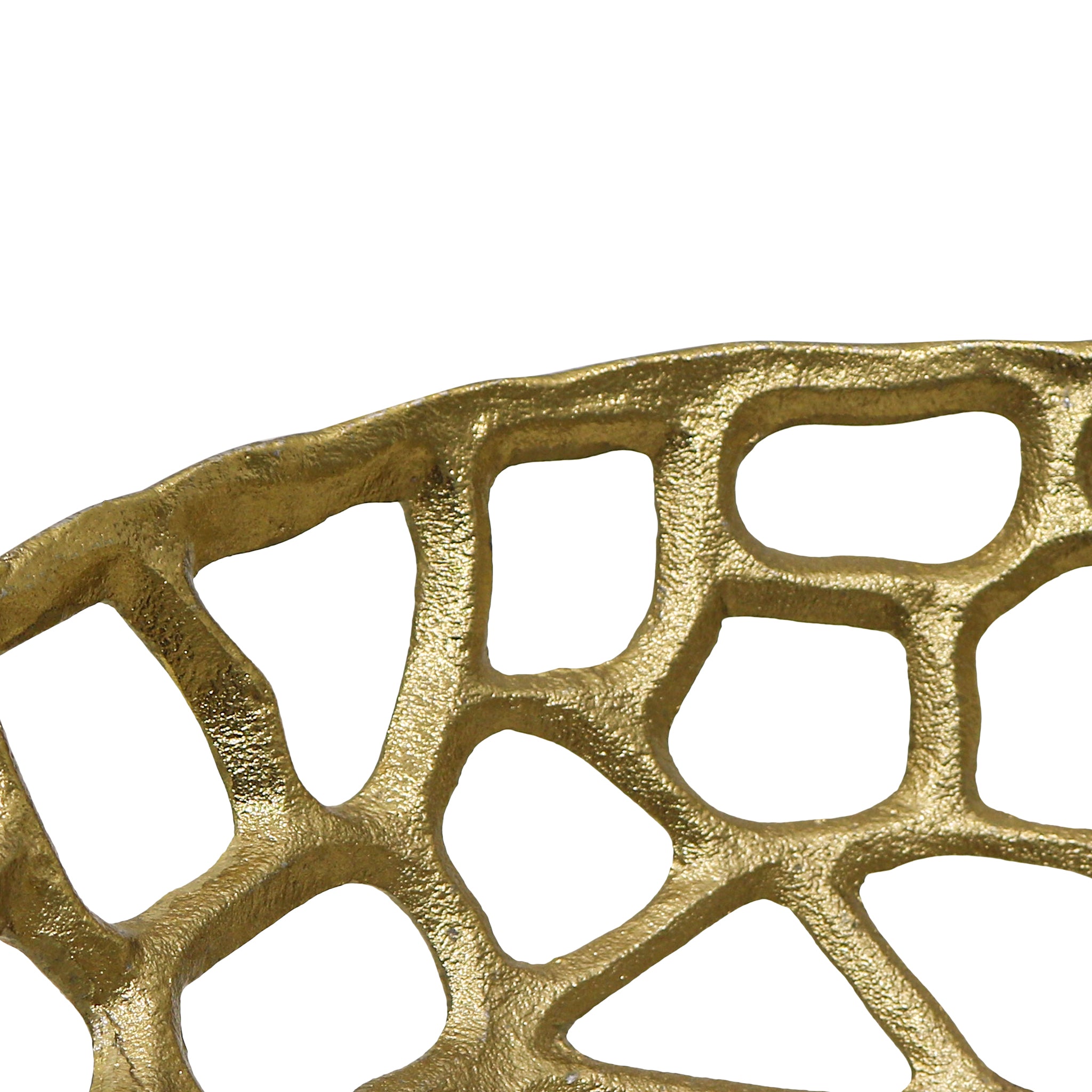 Aluminium Fruit & Vegetable Basket (Gold)