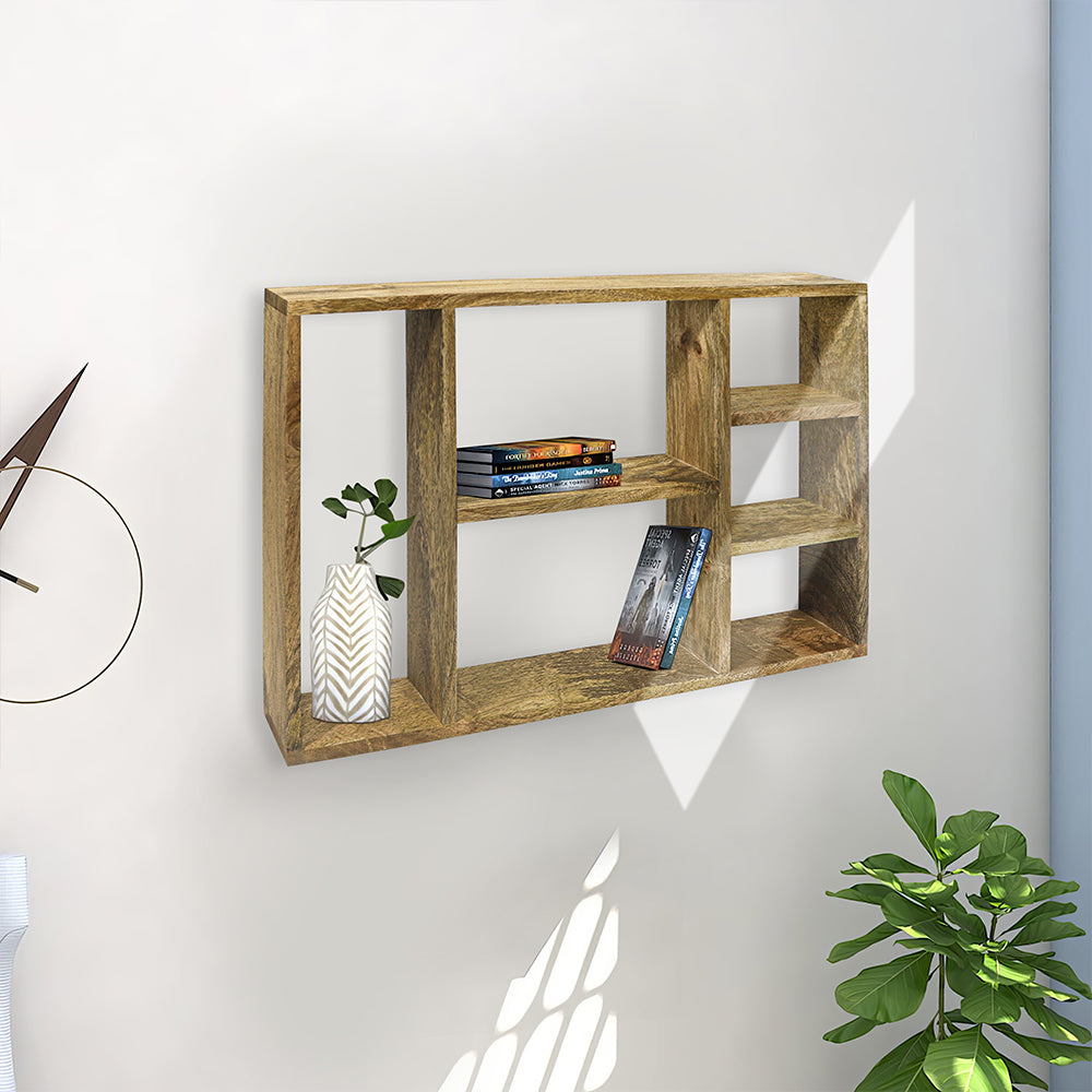 Wood Shelf For Wall (Home Décor)