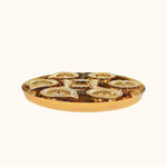 Gold Diya Set With Thali For Décor And Pooja