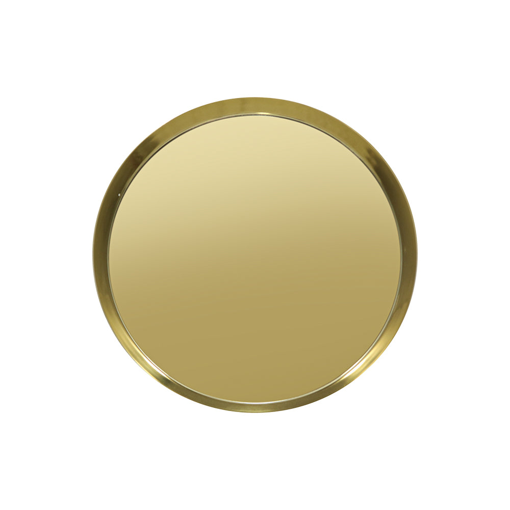 Aluminium Diya Set With Thali (Gold Finished) For Décor And Pooja (Set Of 8)