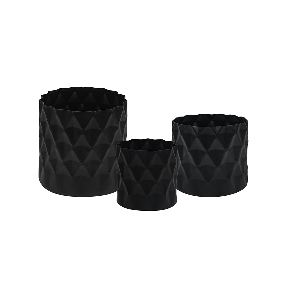 Pack of 3 Iron Planter Pot For Indoor And Outdoor Décor