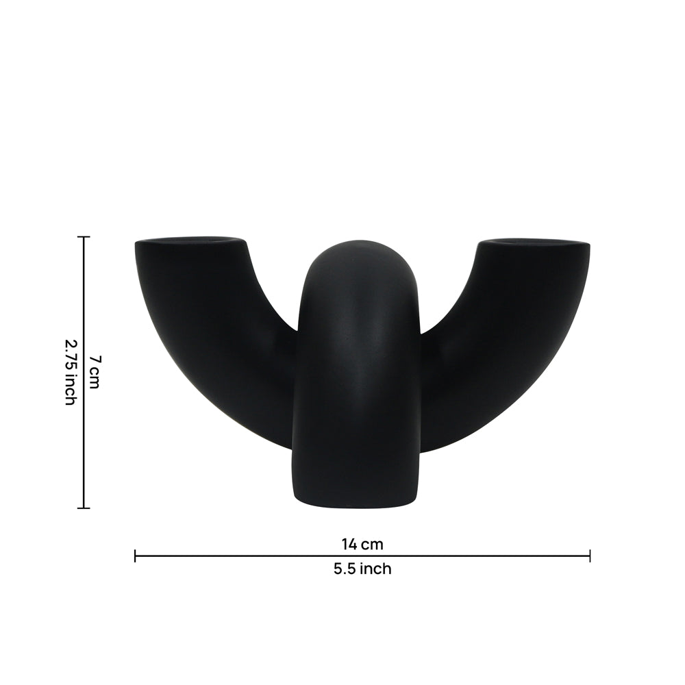 Steel Candle Holder, 2 Cup Tealight Holder