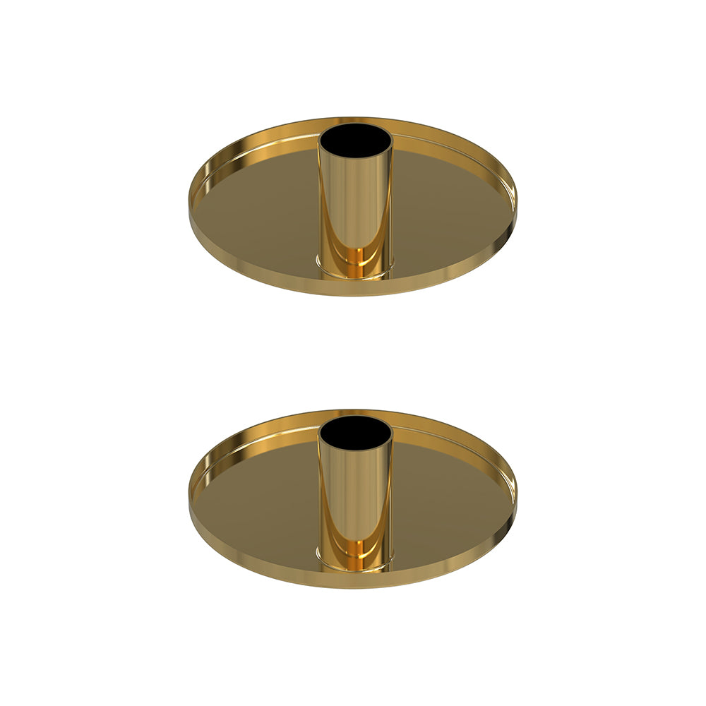 Pack Of 2 Candle Holder, Steel Tealight Holder