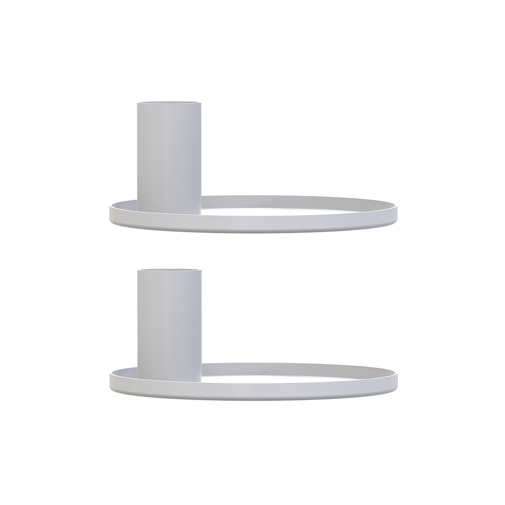 Pack Of 2 Candle Holder, Steel Tealight Holder