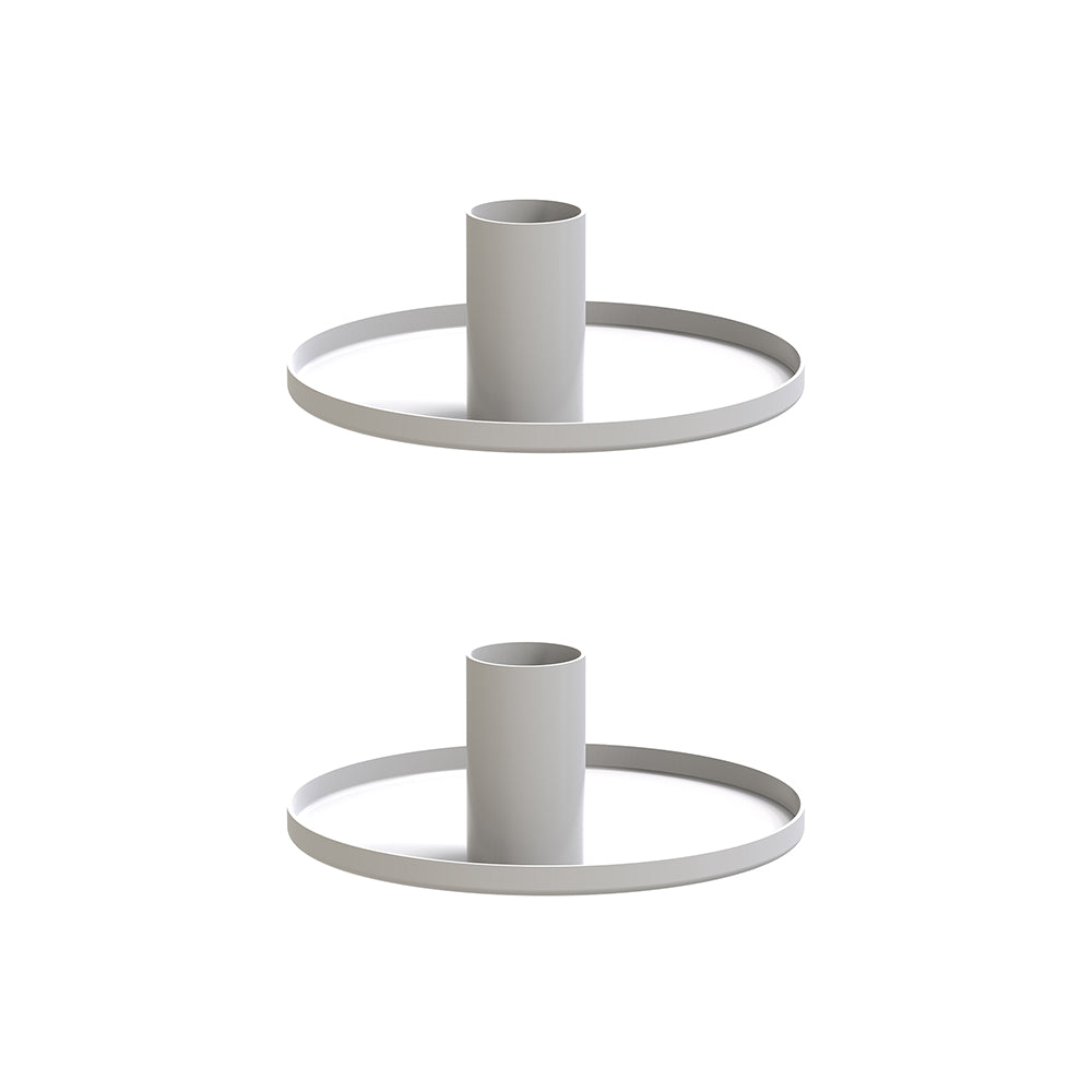Pack Of 2 Candle Holder, Steel Tealight Holder
