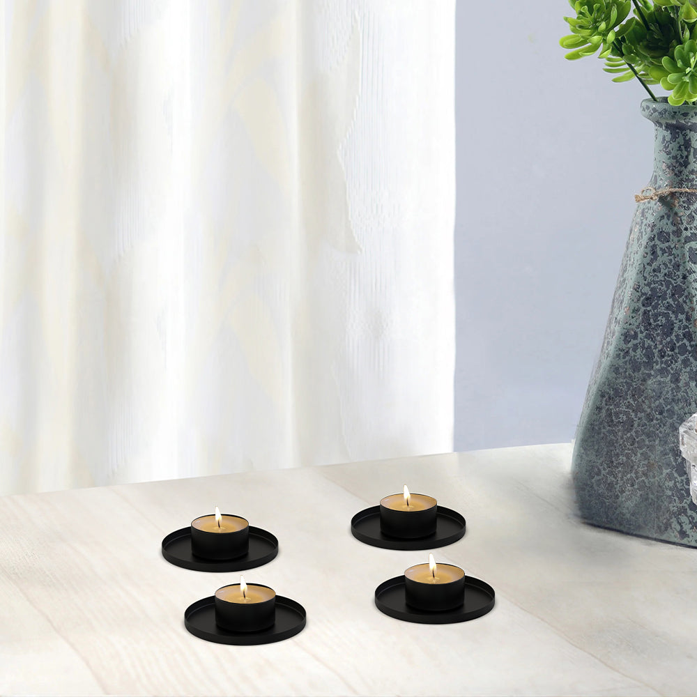 Pack Of 4 Tea Candle Holder, Tea light Holders Set