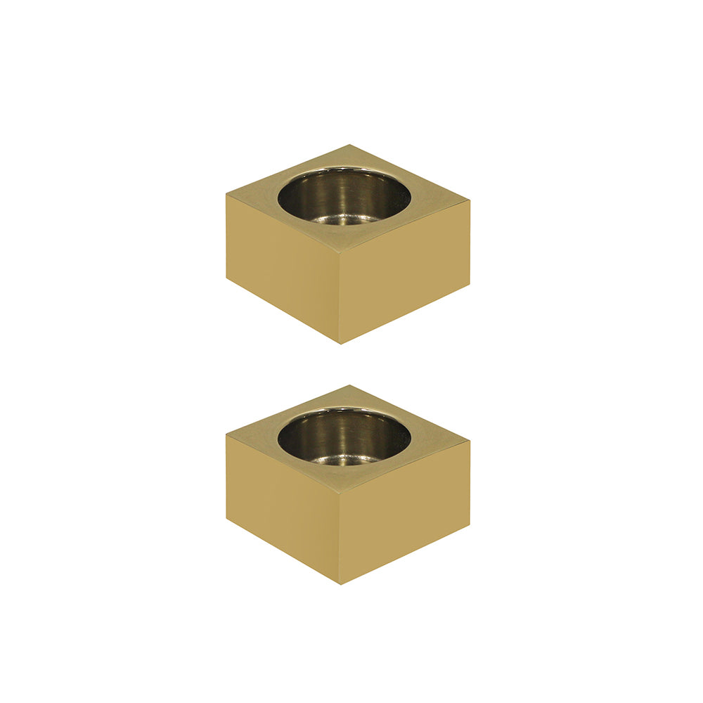 Pack Of 2 Tea Light Holder, Steel Candle Holder