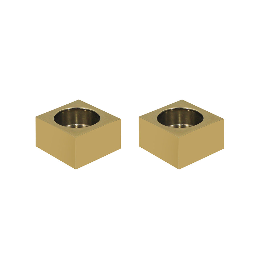 Pack Of 2 Tea Light Holder, Steel Candle Holder