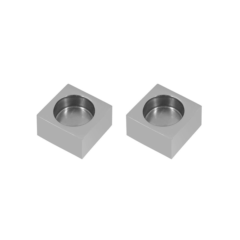 Pack Of 2 Tea Light Holder, Steel Candle Holder
