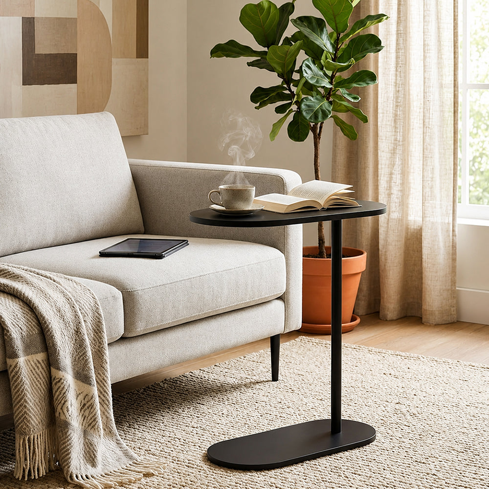 Elan Metal Laptop Table - Black