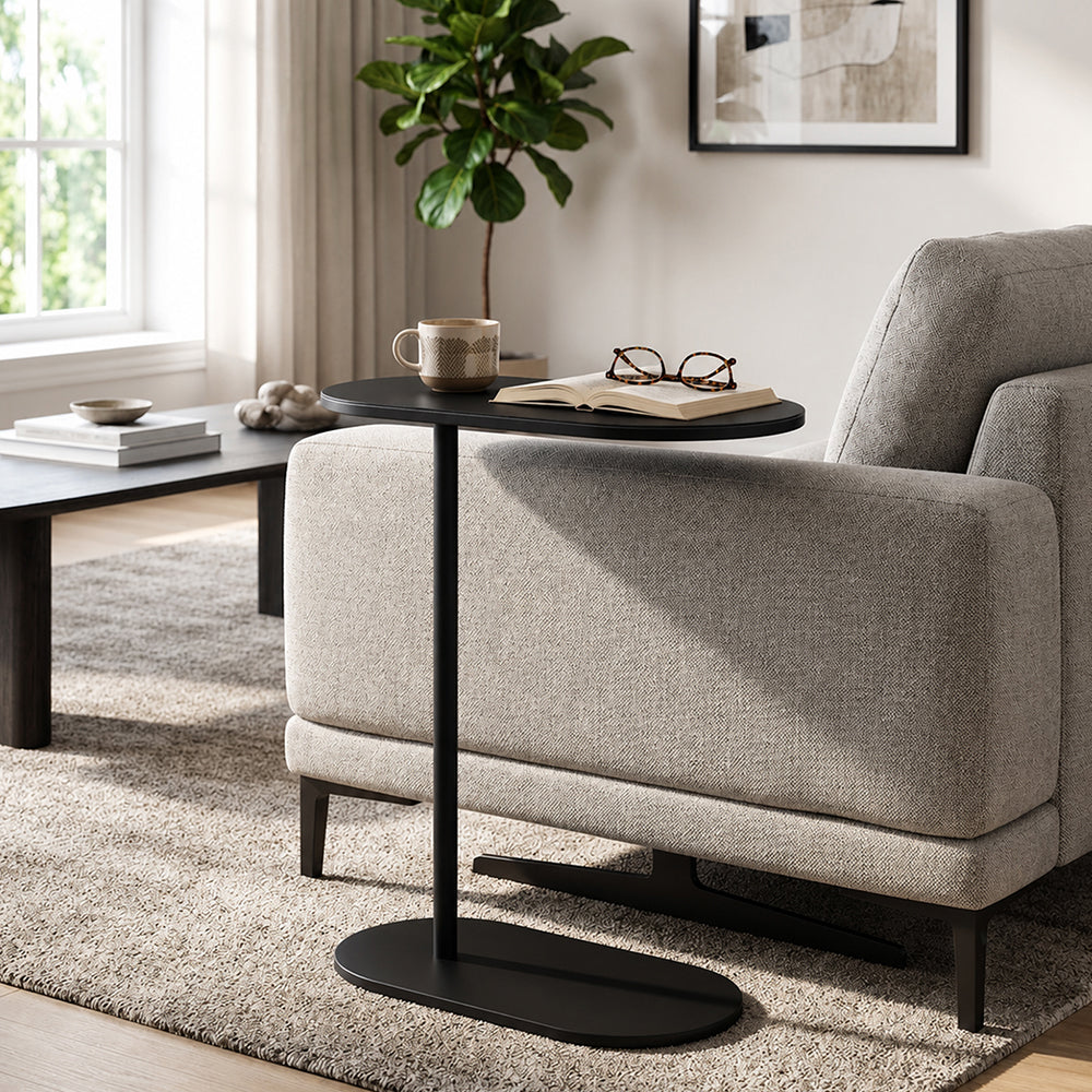 Elan Metal Laptop Table - Black