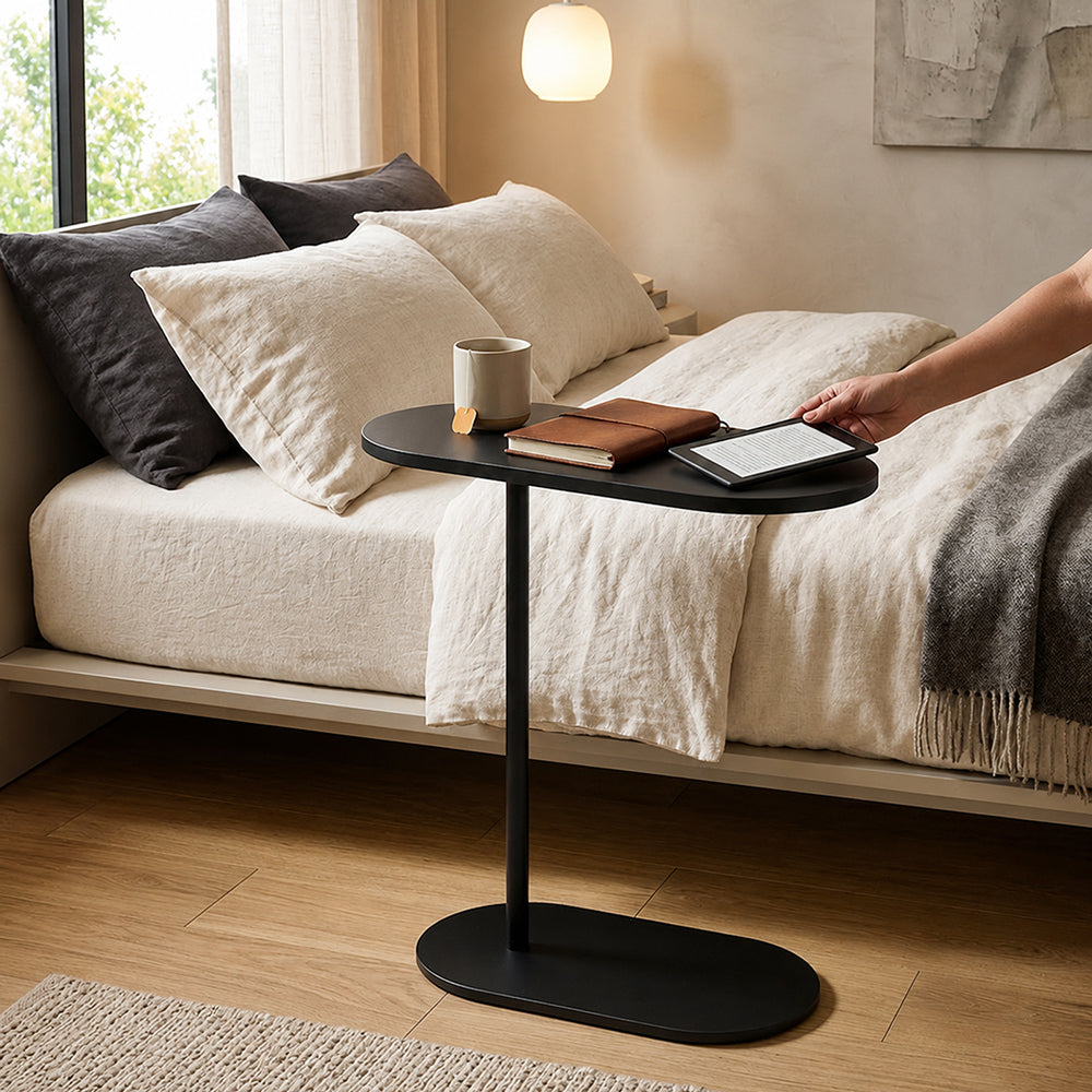 Elan Metal Laptop Table - Black