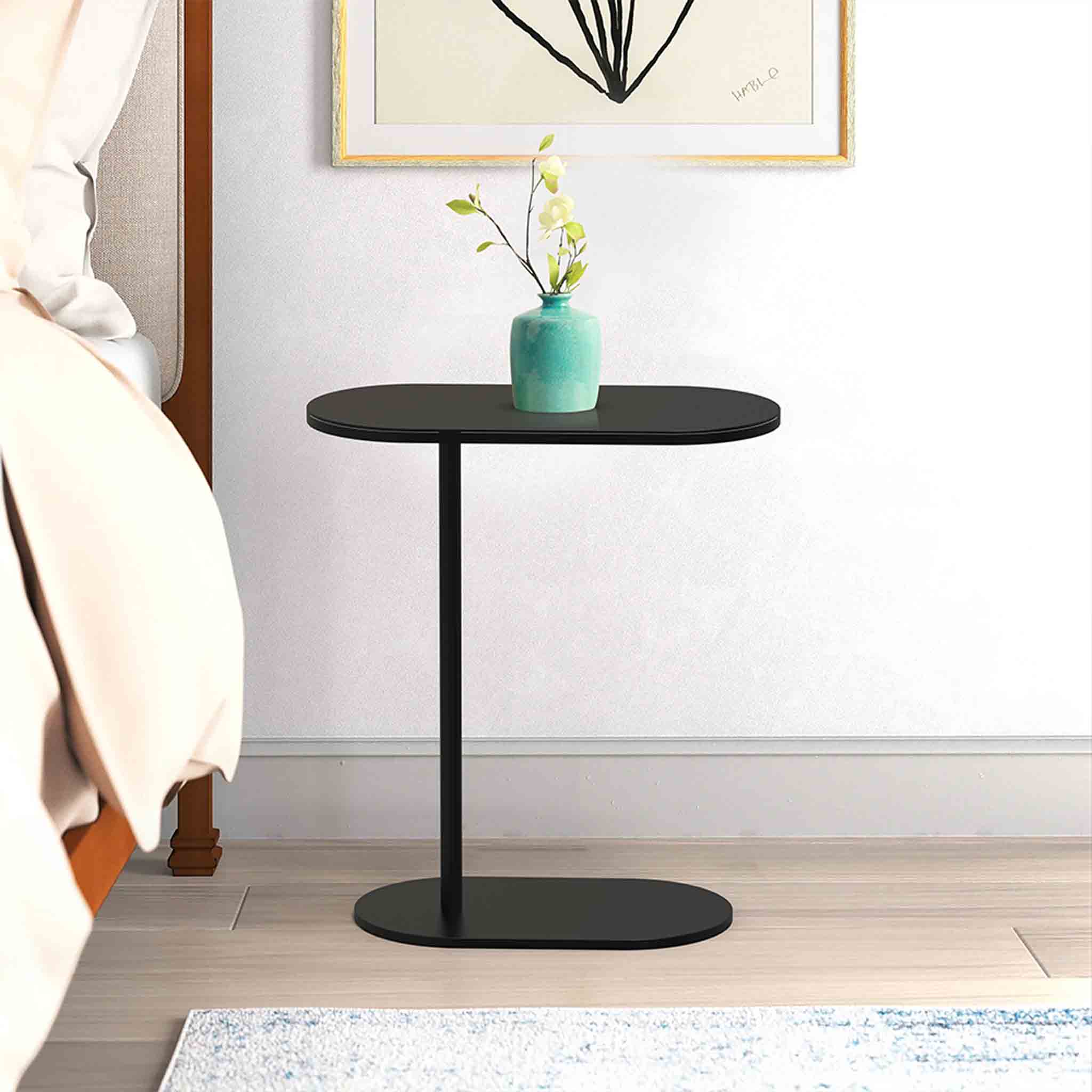 Iron Side Table for Home & Office Décor