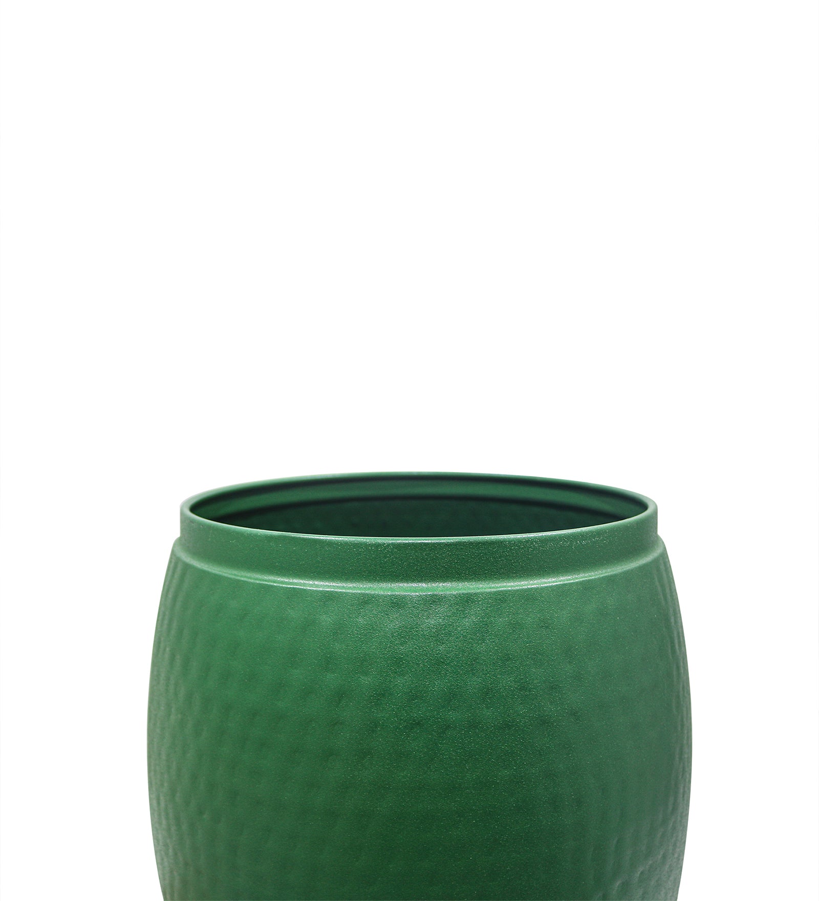 Metal Hammered Round Side Table For Indoor, Outdoor, Home And Office, Gold