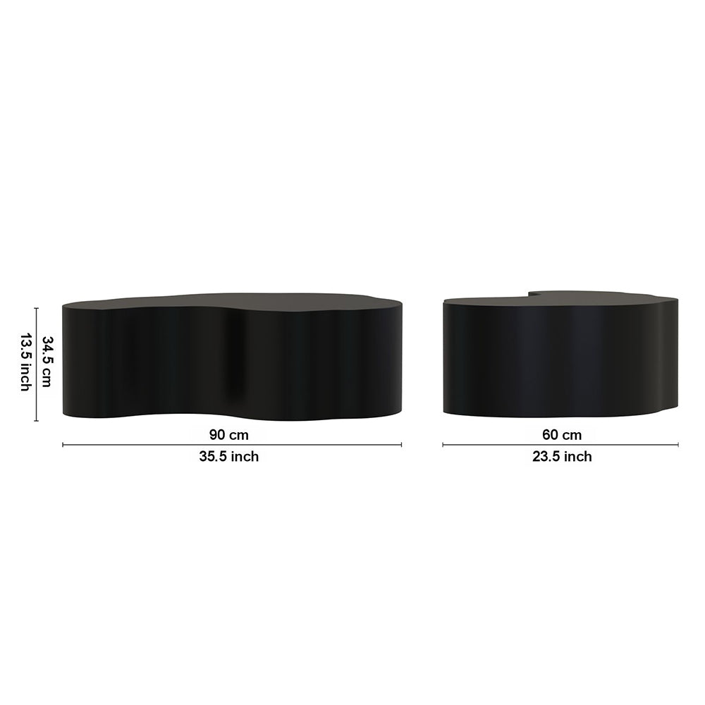 Echo Metal Coffee Table - Black