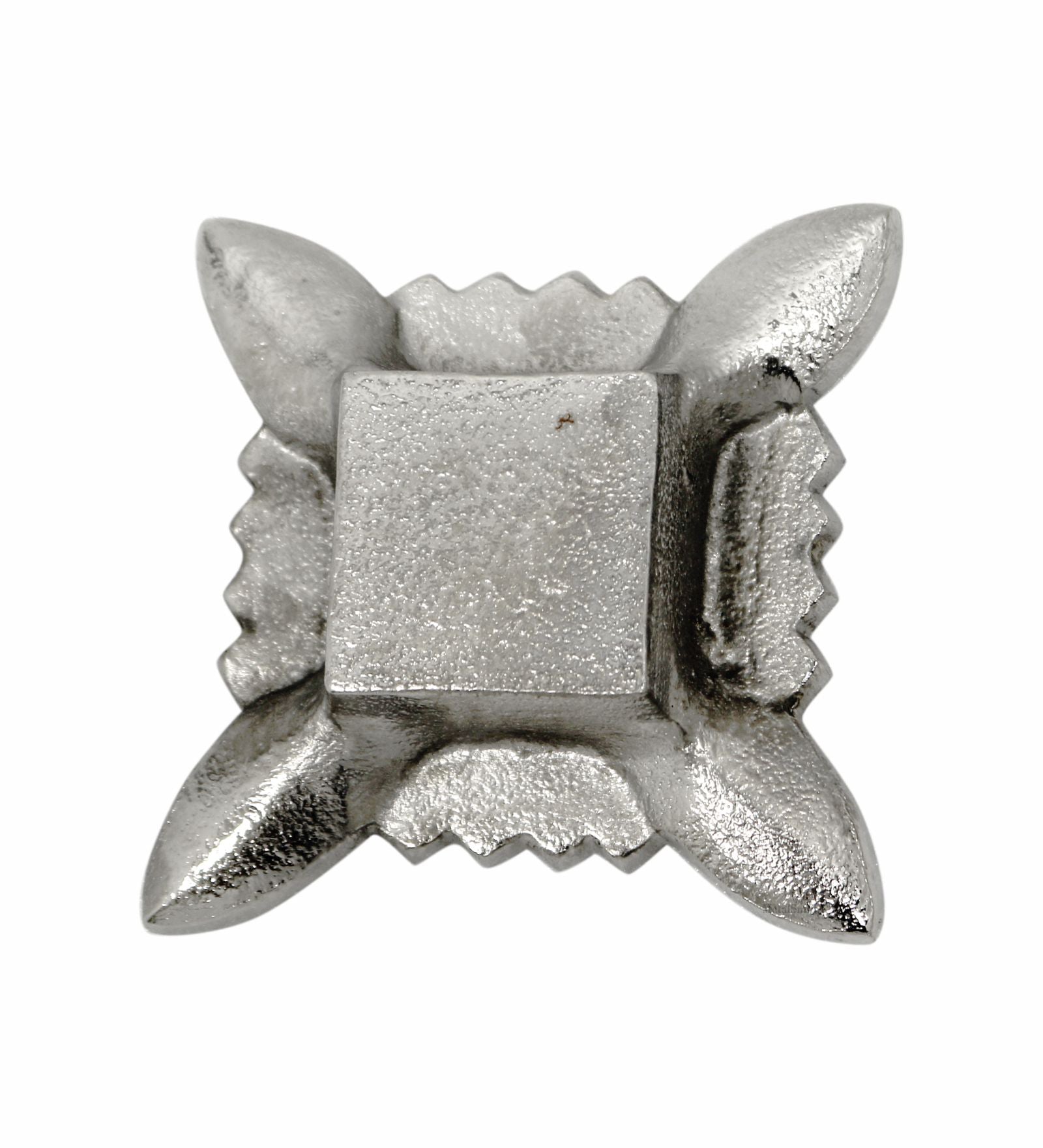 Aluminium Diya With Plate For Pooja And Gift