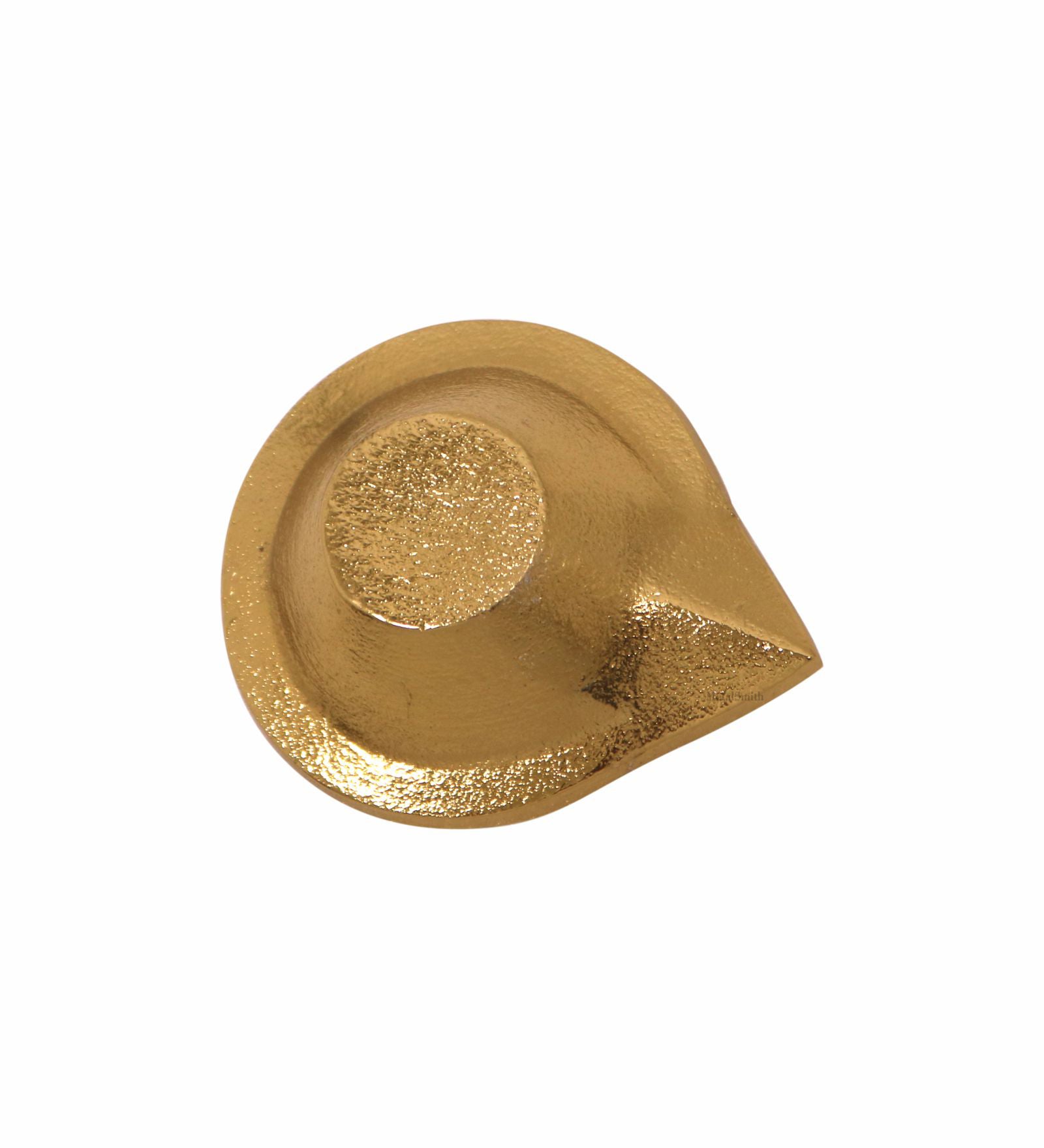 Aluminium Diya With Kumkum Box And Plate For Pooja And Gift