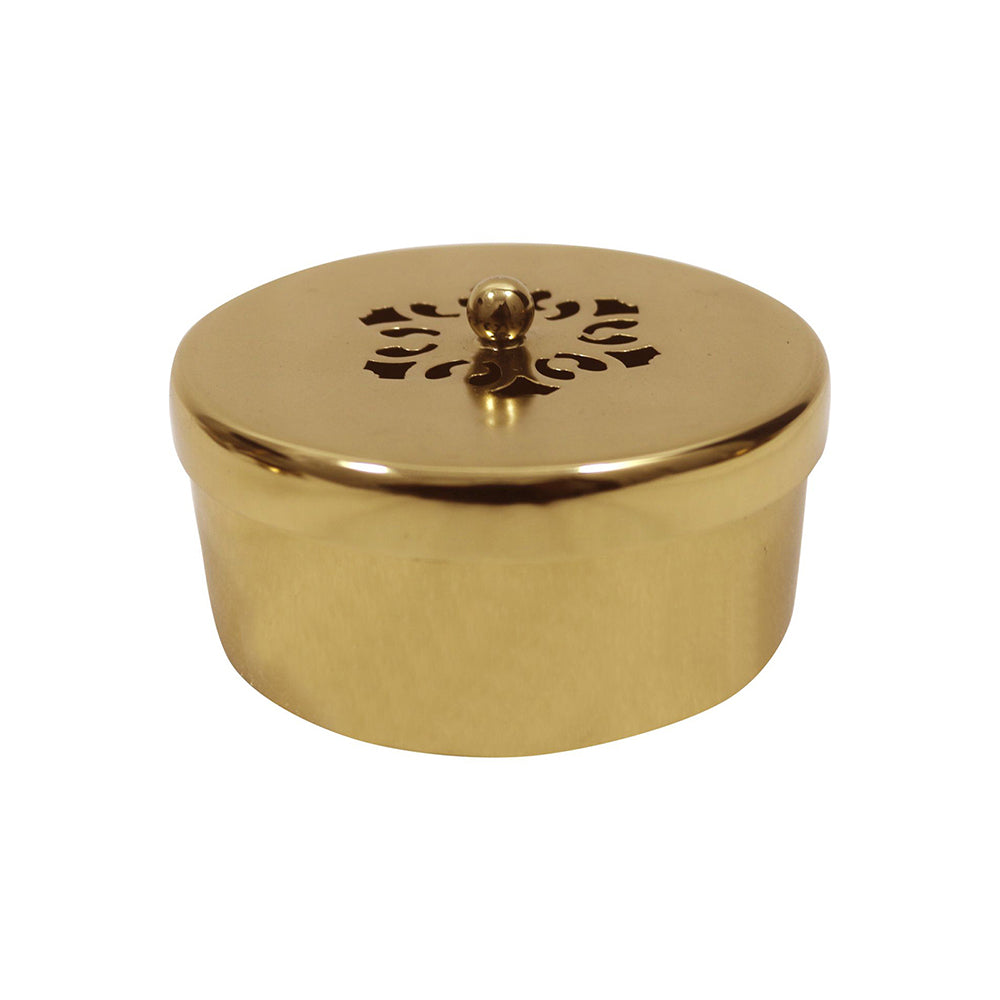 Aluminium Diya With Kumkum Box And Plate For Pooja And Gift