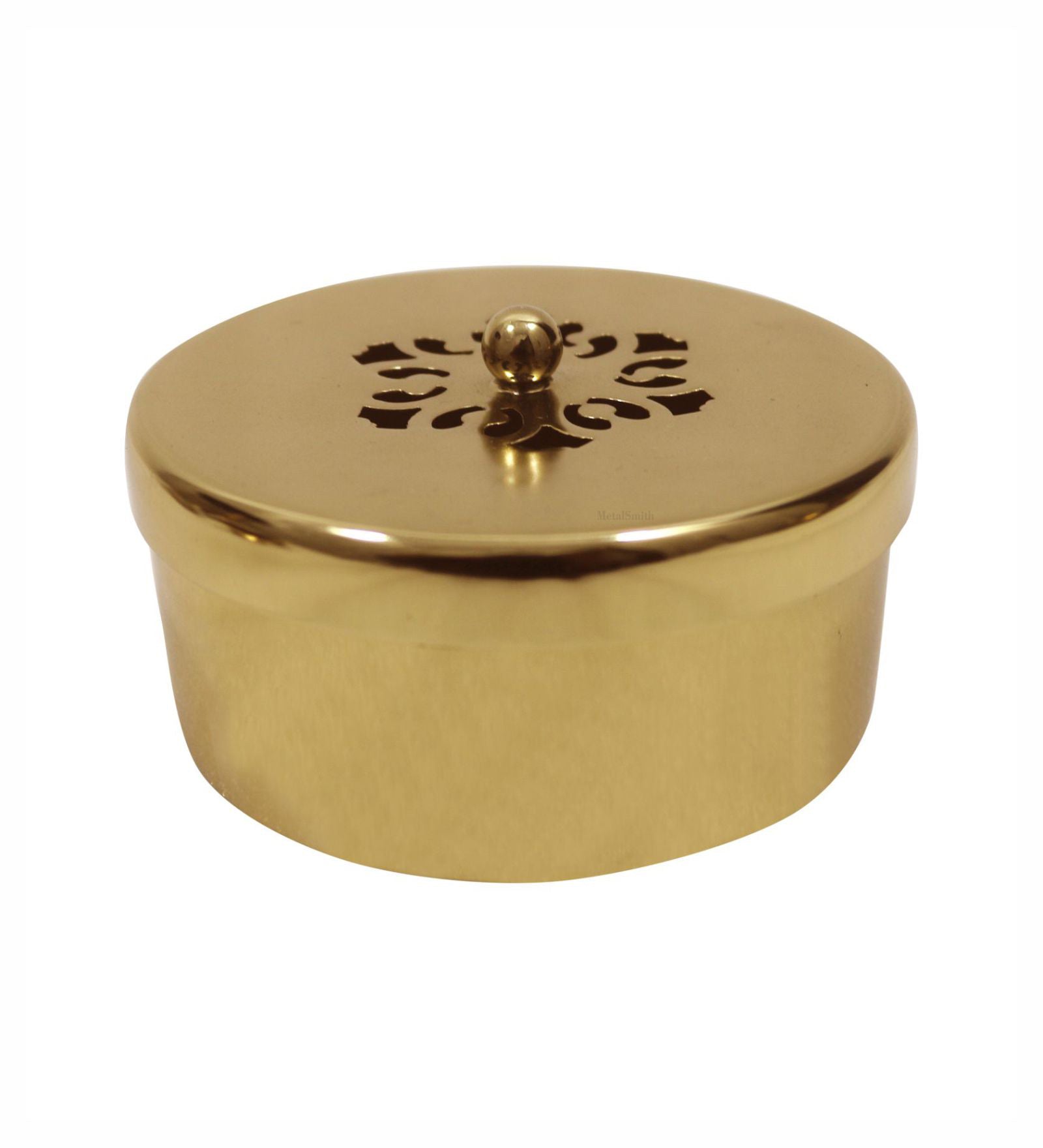 Aluminium Diya With Kumkum Box And Plate For Pooja And Gift