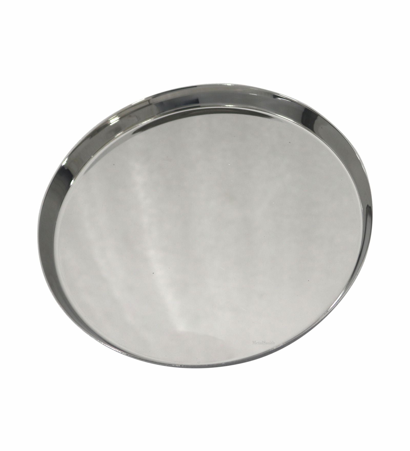 Aluminium Diya With Plate For Pooja And Gift