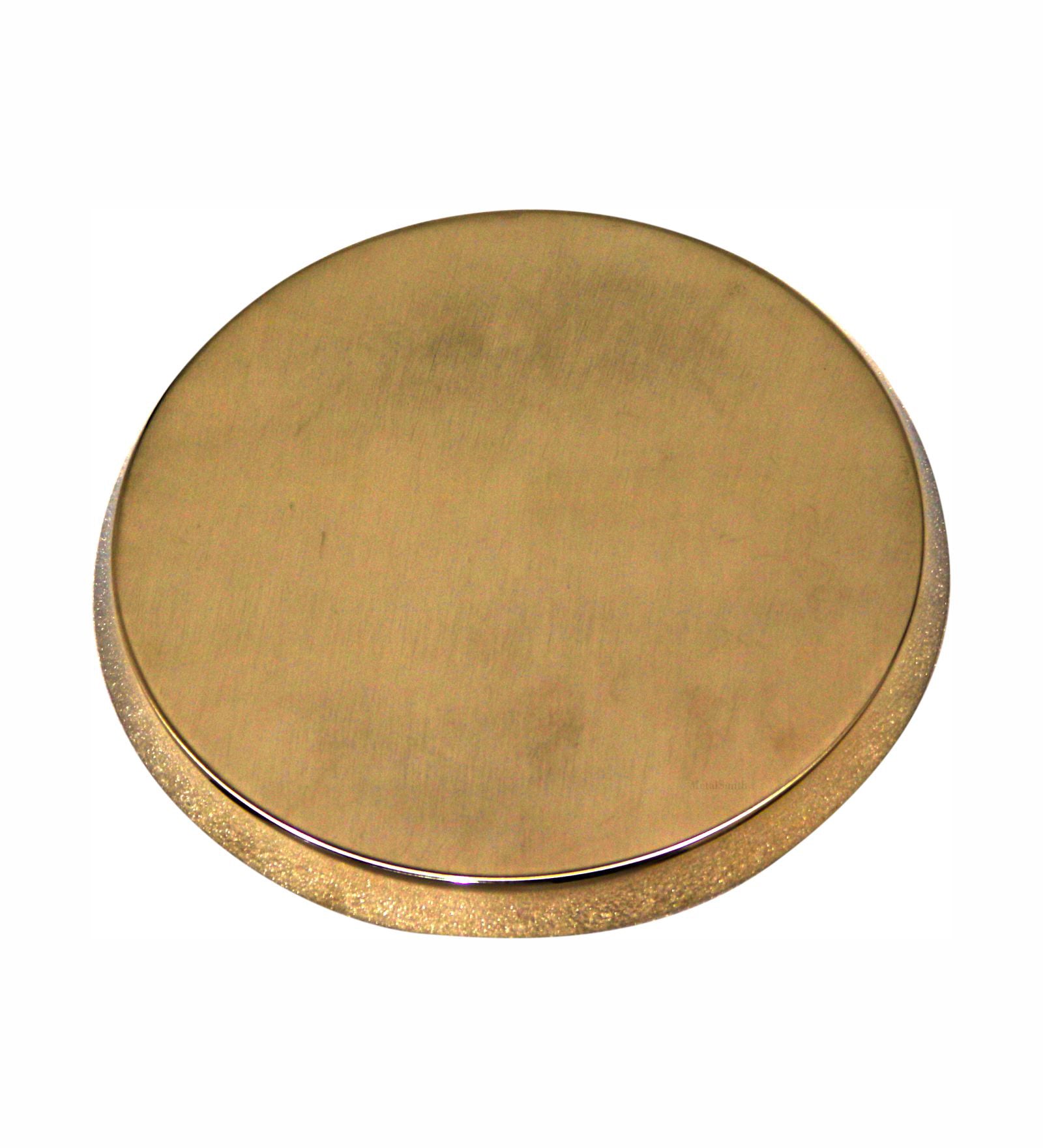 Aluminium Diya With Plate For Pooja And Gift