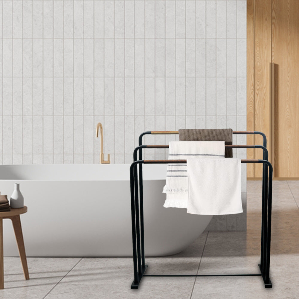 Stainless Steel Portable Towel Stand