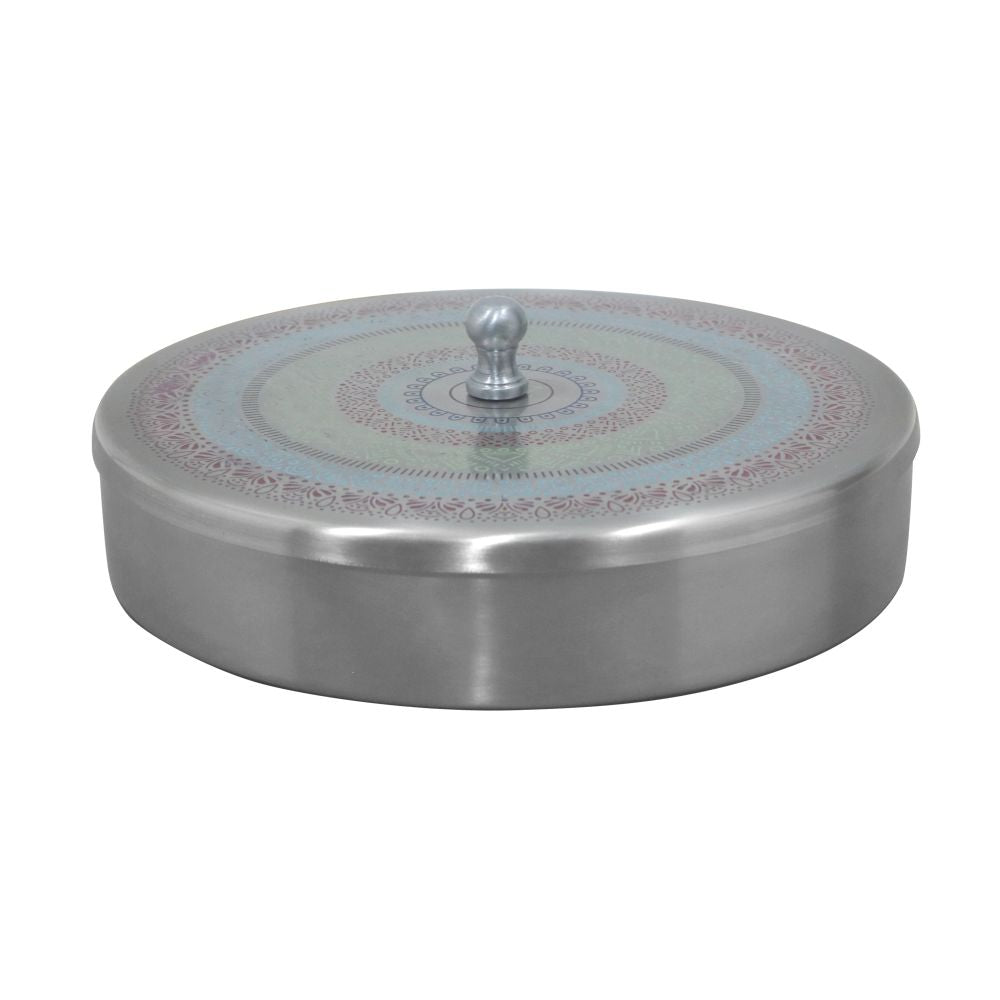 Metal Spice Box/ Masala Box with Lid