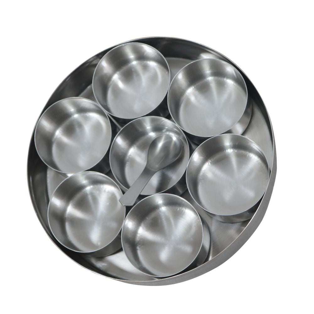 Metal Spice Box/ Masala Box with Lid