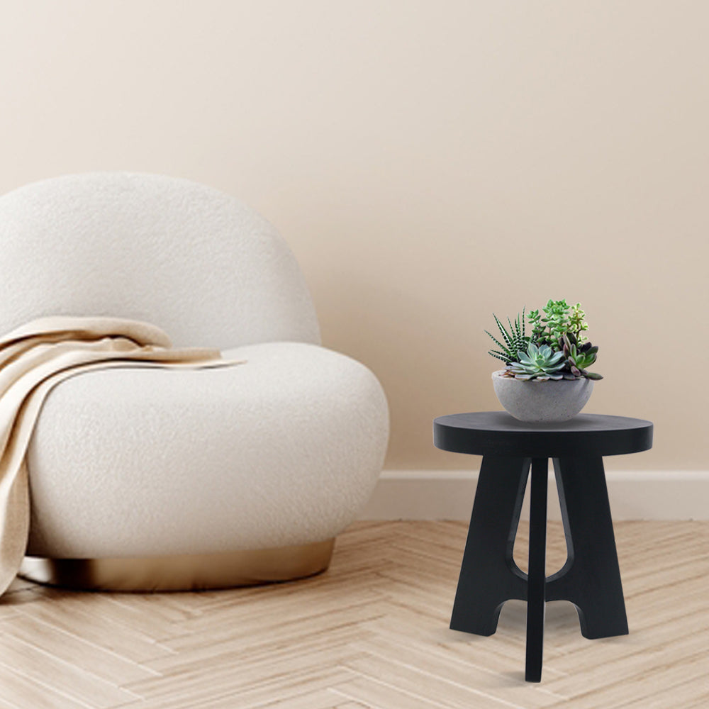 Wooden Seating Stool For Indoor, Outdoor, Home, Living Room And Office