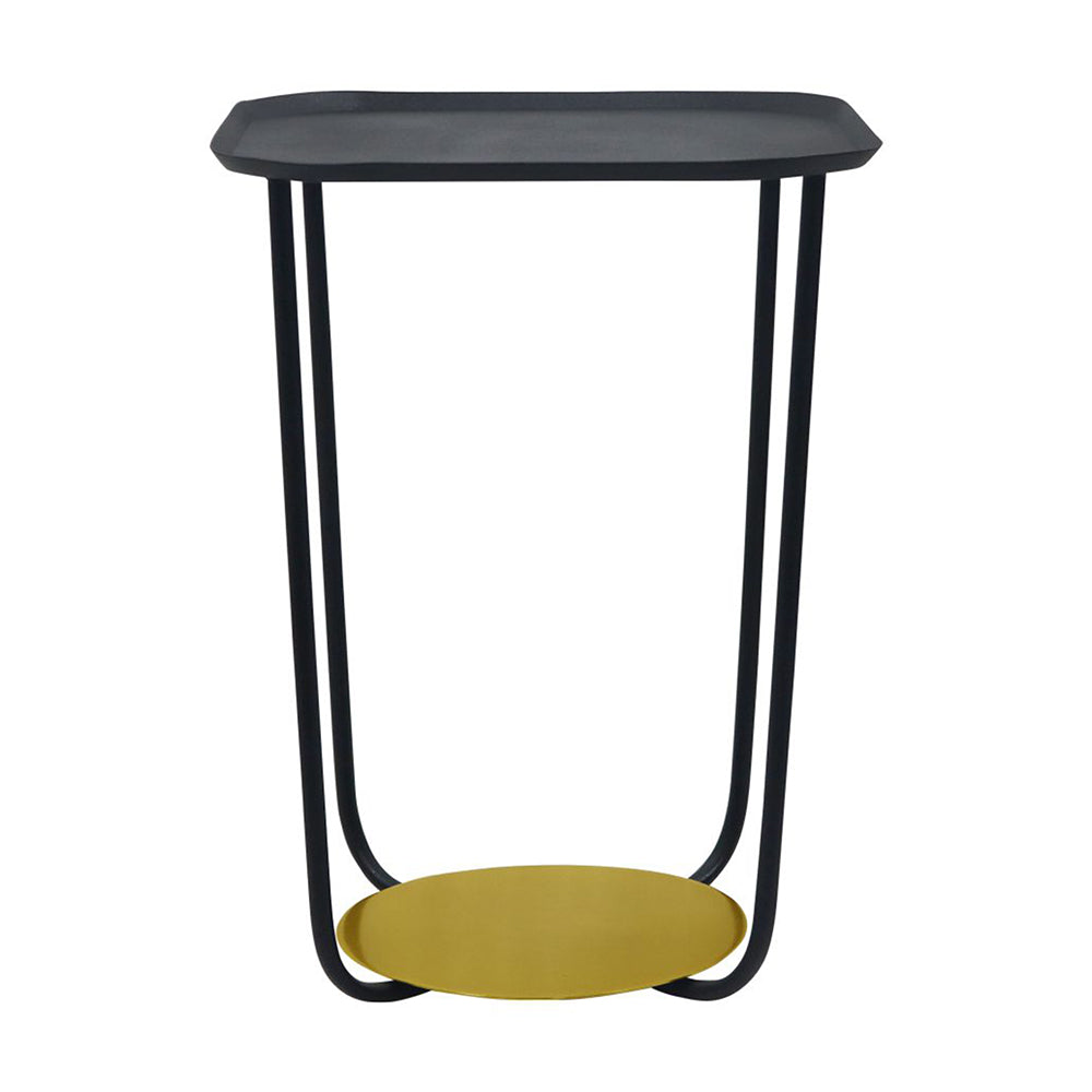 Alvik Metal Side Table - Black