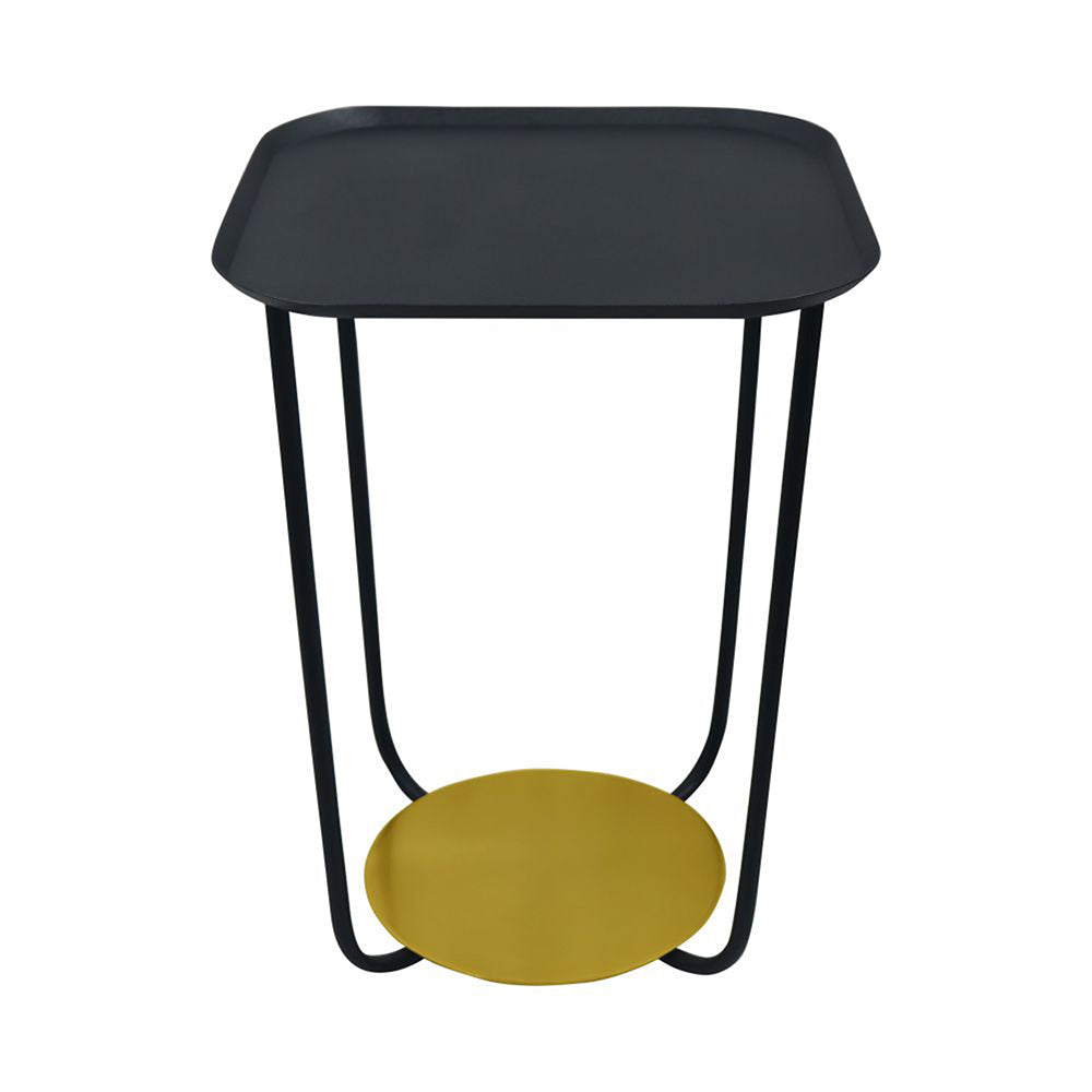 Alvik Metal Side Table - Black