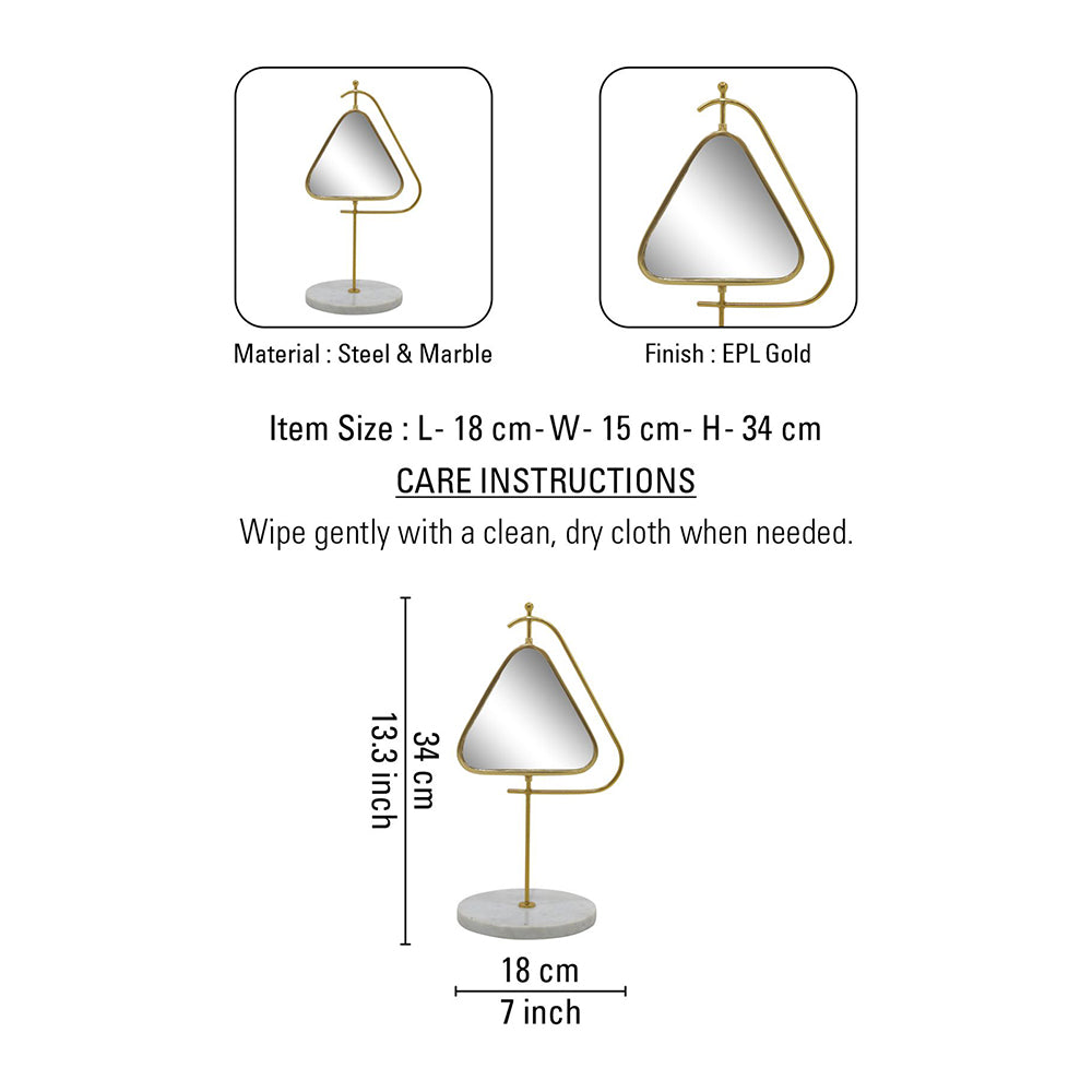 Metal Vanity Mirror for Home Décor