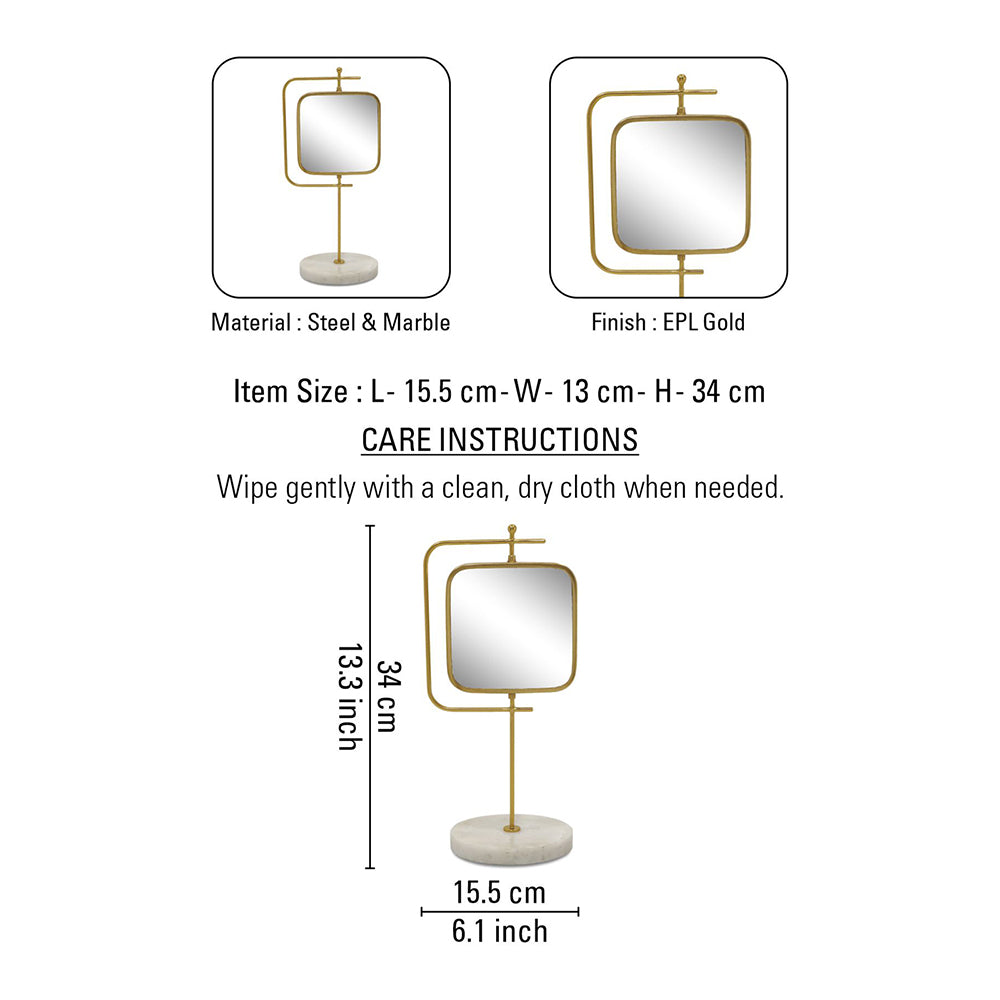Metal Vanity Mirror for Home Décor